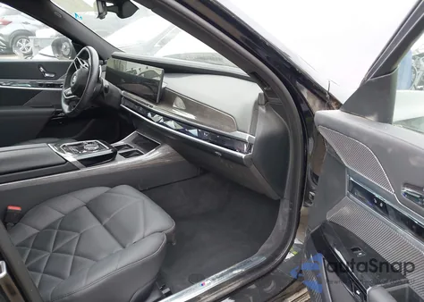 2023 BMW 740 I from USA, damaged, VIN WBA23EH00PCM30022